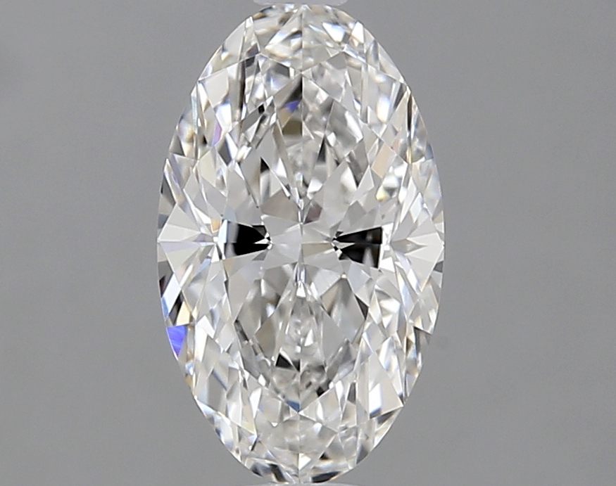 1.08 carat f VVS2 EX Cut IGI oval diamond