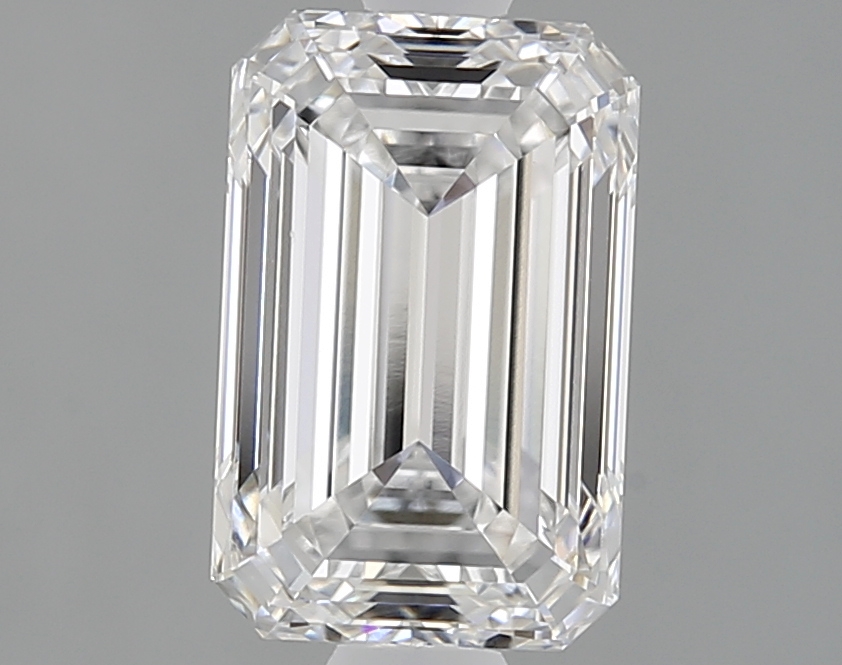 2.02 carat d VVS1 EX Cut IGI emerald diamond